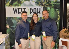 Joshua Estebane, Victoria Cao and Doug Meyer with West Pak Avocado.
